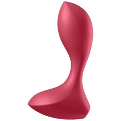 BOUCHON VIBRANT SATISFYER BACKDOOR LOVER - ROUGE SATISFYER  - 2