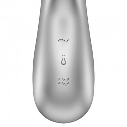 VIBRATEUR SATISFYER HOT LOVER - ARGENT SATISFYER  - 3