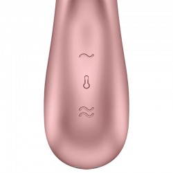 VIBRATEUR SATISFYER HOT LOVER ROSE-BEIGE SATISFYER  - 3