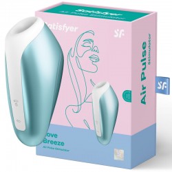 SATISFYER LOVE BREEZE SUCCIONADOR ICE BLUE SATISFYER  - 1