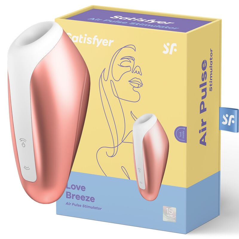 SATISFYER LOVE SUCCIONADOR BREEZE COPPER SATISFYER  - 1