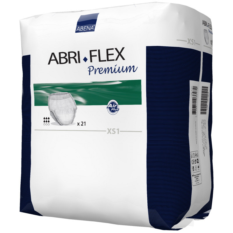 Slip Absorbant / Pants - Abri-Flex Premium XS N°1 Abena Abri Flex - 1 Slip Absorbant / Pants - Abri-Flex Premium XS N°1 Abena Abri Flex - 1