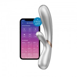 VIBRATEUR SATISFYER HOT LOVER - ARGENT SATISFYER  - 1