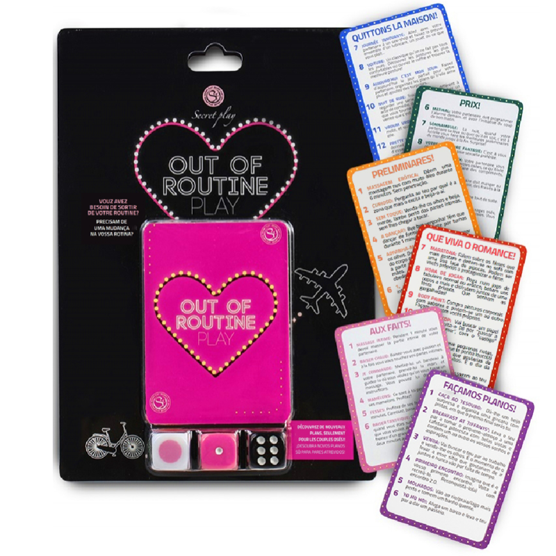 SECRETPLAY OUT OF ROUTINE PLAY (FR / PT) SECRETPLAY 100% GAMES - 1 SECRETPLAY OUT OF ROUTINE PLAY (FR / PT) SECRETPLAY 100% GAMES - 1