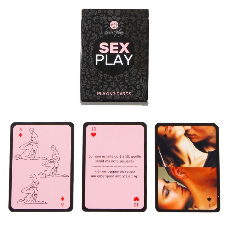 SECRETPLAY JUEGO DE CARTAS SEX PLAY FR/PT SECRETPLAY 100% GAMES - 1