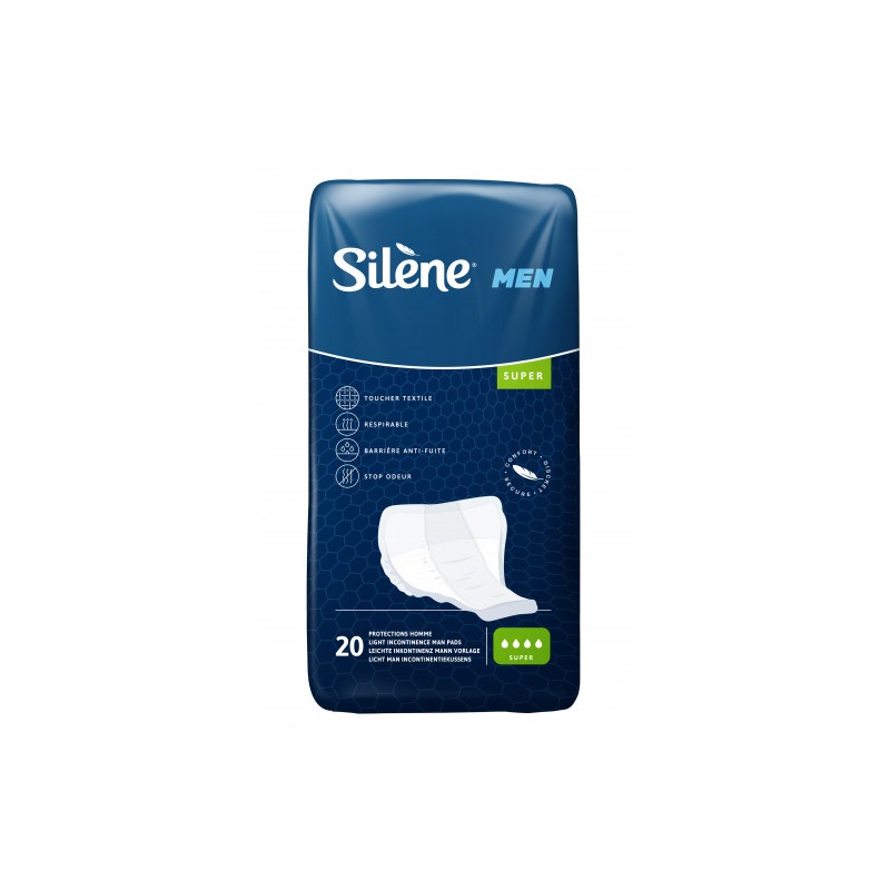 PROTECTION URINAIRE HOMME - Silène Men Super - 1 PROTECTION URINAIRE HOMME - Silène Men Super - 1