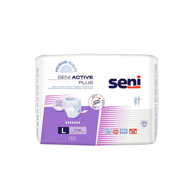 Slip absorbant / Pants - Seni Active Plus L Seni - 1