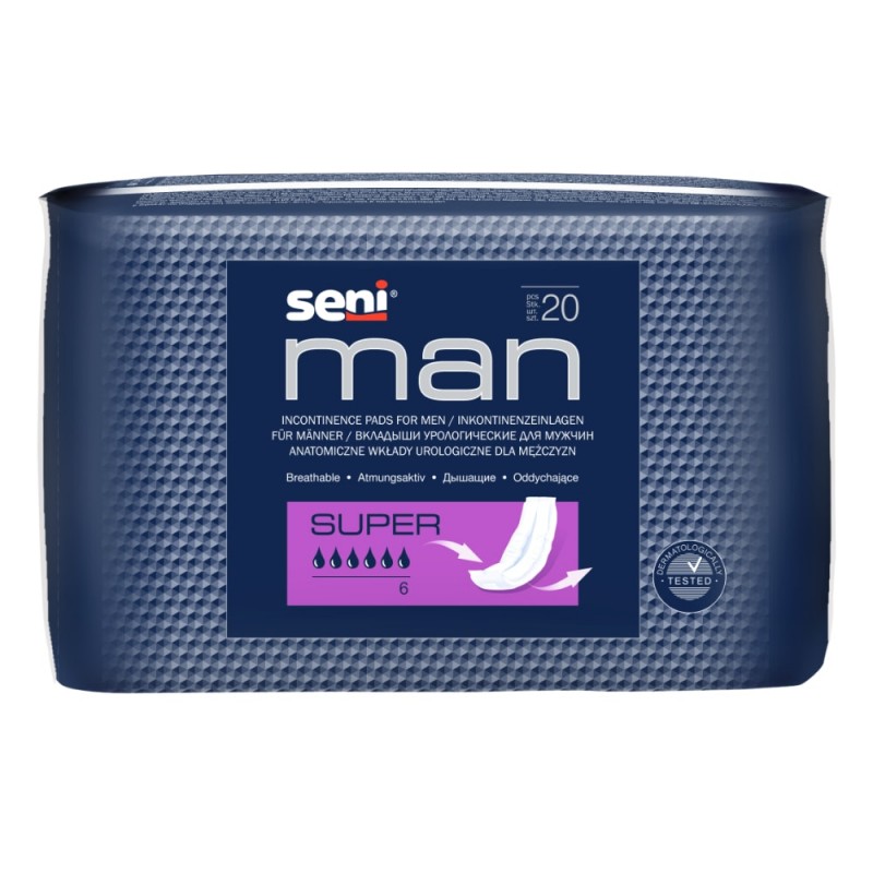 Protection urinaire homme - Seni man super Seni - 1