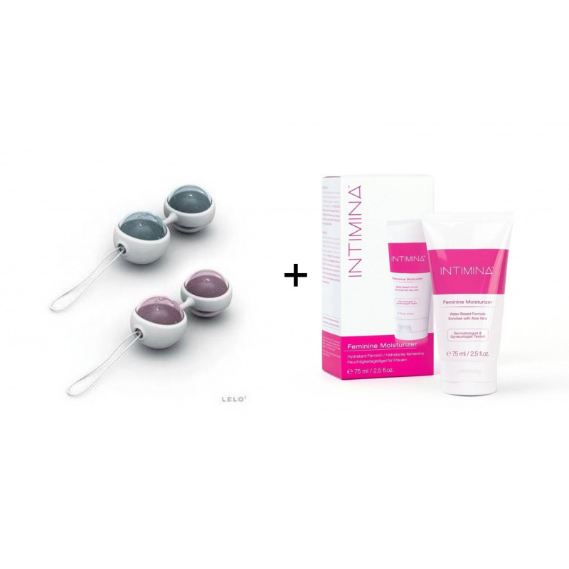 Pack de Mini Boules de Geisha Lelo LUNA Beads + 1 lubrifiant LELO - 1 Pack de Mini Boules de Geisha Lelo LUNA Beads + 1 lubrifiant LELO - 1