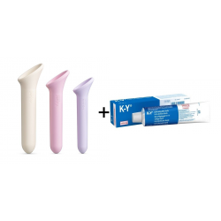 Pack Dilatateurs vaginaux Vagiwell kit taille large + 2 lubrifiants Vagiwell - 1