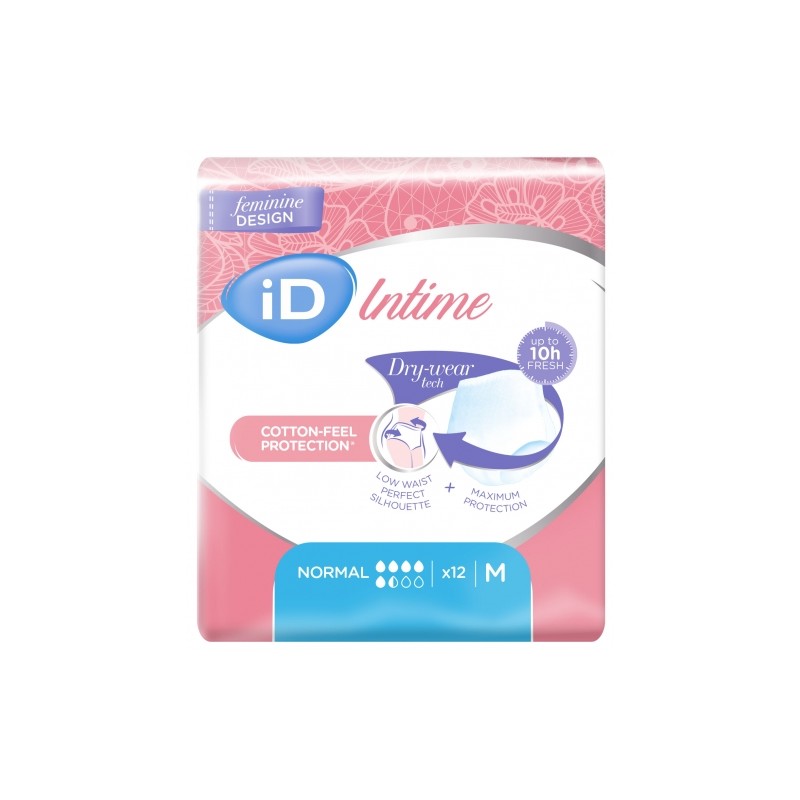 Protection urinaire femme - Ontex ID Intime M Normal iD Intime - 1