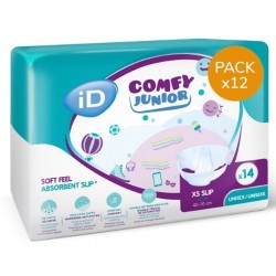 Couche ado - Ontex ID Comfy Junior Slip XS - Pack économique Ontex ID Comfy Junior - 1