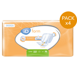 Protection urinaire anatomique - Ontex ID Expert Form Super - Pack de 4 sachets Ontex ID Expert Form - 1