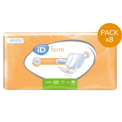 Protection urinaire anatomique - Ontex ID Expert Form Super - Pack de 8 sachets Ontex ID Expert Form - 1