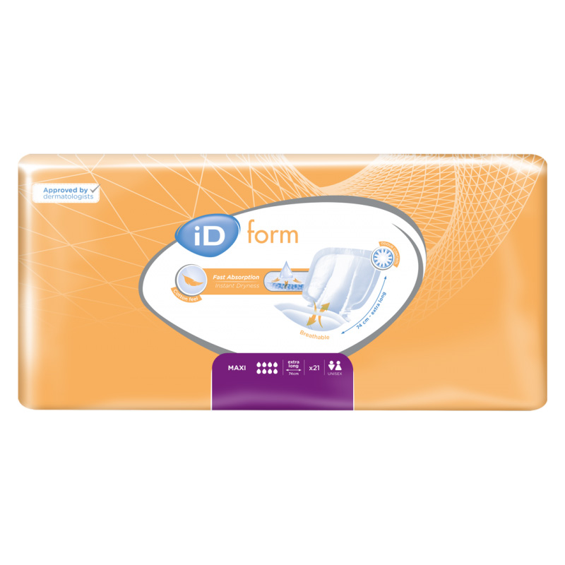 Protection urinaire anatomique - Ontex ID Expert Form Maxi Ontex ID Expert Form - 1 Protection urinaire anatomique - Ontex ID Expert Form Maxi Ontex ID Expert Form - 1