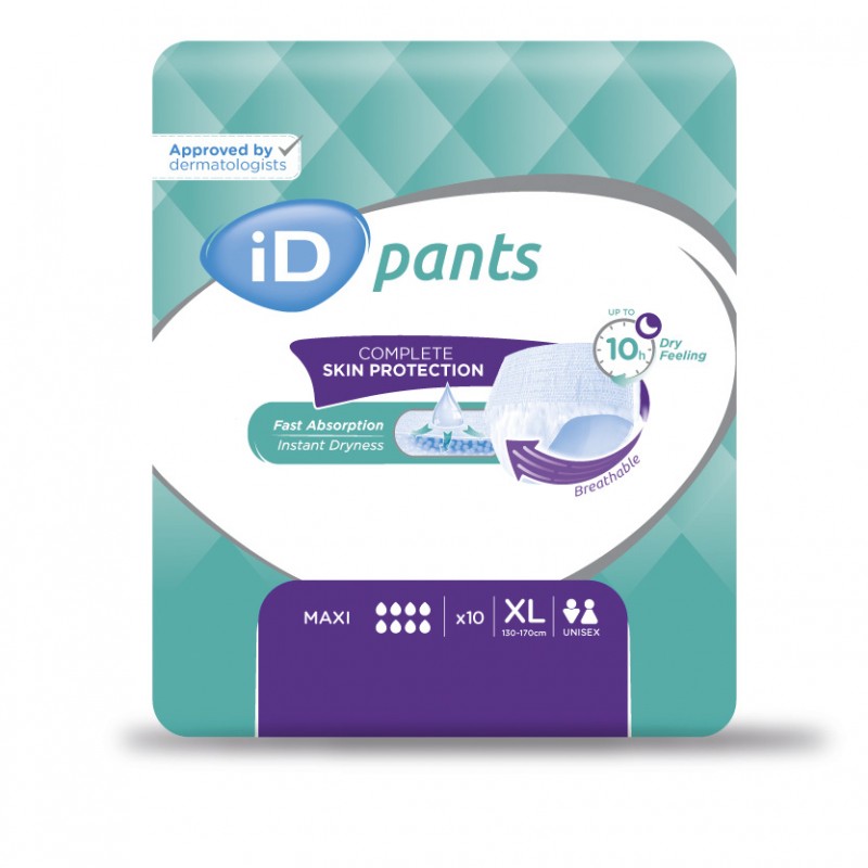 SLIP ABSORBANT / PANTS - ONTEX- ID PANTS XL MAXI  - 1