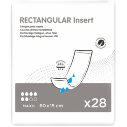 Couches droites - Ontex ID Expert Rectangular insert traversable - 15x60 Ontex ID Expert Rectangular - 1