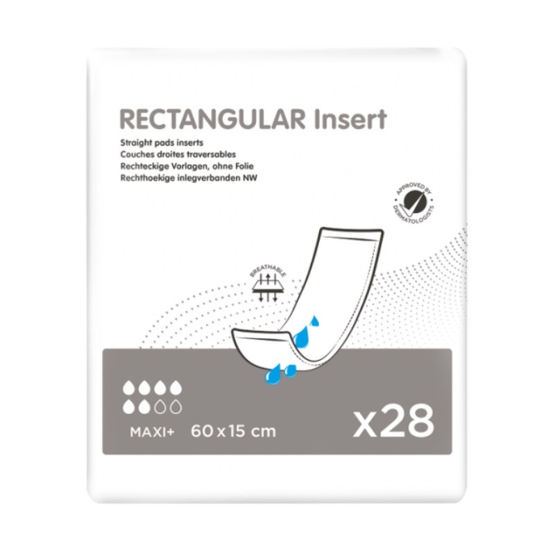 Couches droites - Ontex ID Expert Rectangular insert traversable - 15x60 Ontex ID Expert Rectangular - 1