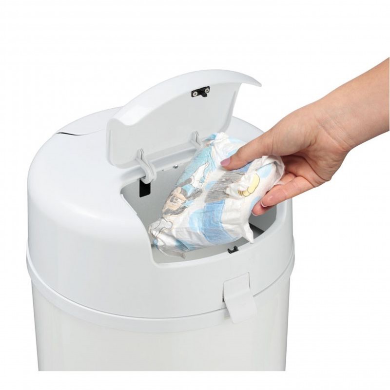 Lot de 2 recharges pour poubelle anti-odeur pour déchets incontinence