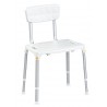 Chaise de douche Capri + accoudoirs