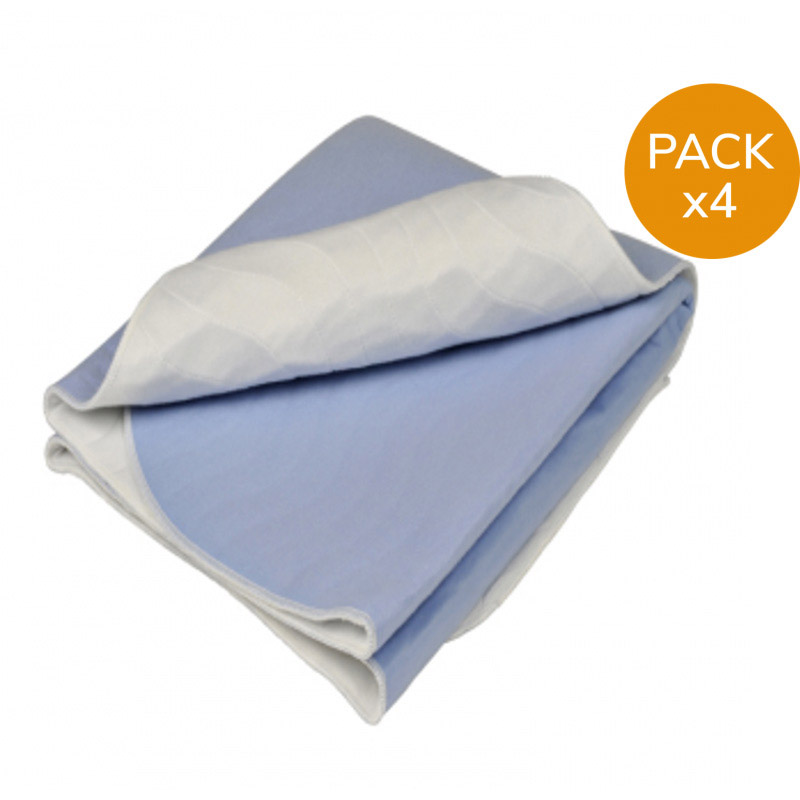 Alèse lavable 75x85 cm - ABENA - Pack de 4 sachets Abena Frantex - 1