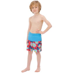 Maillot de bain garçon Wrap Floral Blue - Kes Vir Kes Vir - 4
