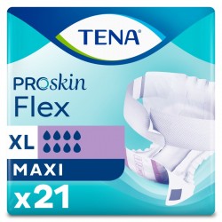 Couches adultes à ceinture - TENA Flex ProSkin Maxi XL - Pack de 3 sachets Tena Flex - 1