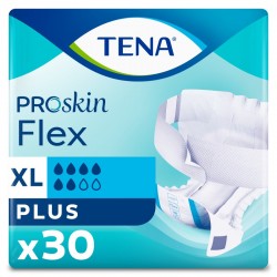 E Couches adultes à ceinture - TENA Flex ProSkin Plus XL Tena Flex - 1