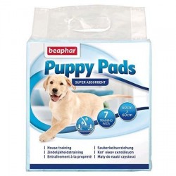 12637 - PUPPY PADS, tapis propreté - sachet de 7 tapis