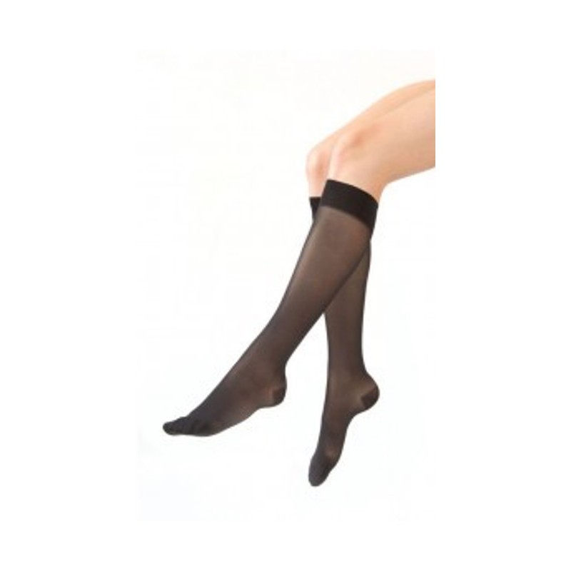 medi - Chaussettes de contention femme (pied ouvert) microtec