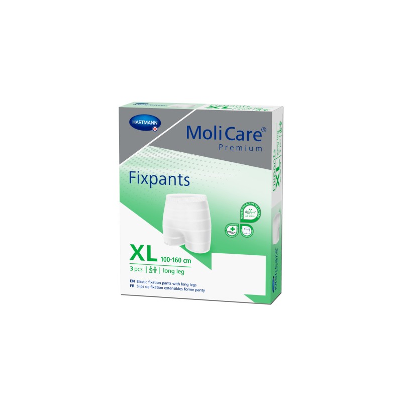 Slips de maintien lavables - Boxer Hartmann MoliPants Soft XL Hartmann MoliCare Premium Fixpants - 1 Slips de maintien lavables - Boxer Hartmann MoliPants Soft XL Hartmann MoliCare Premium Fixpants - 1