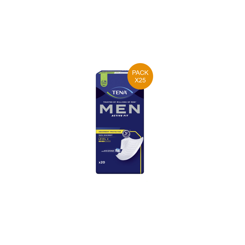 Protection urinaire homme - TENA Men Niveau 2 - Pack Economique Tena Men - 1