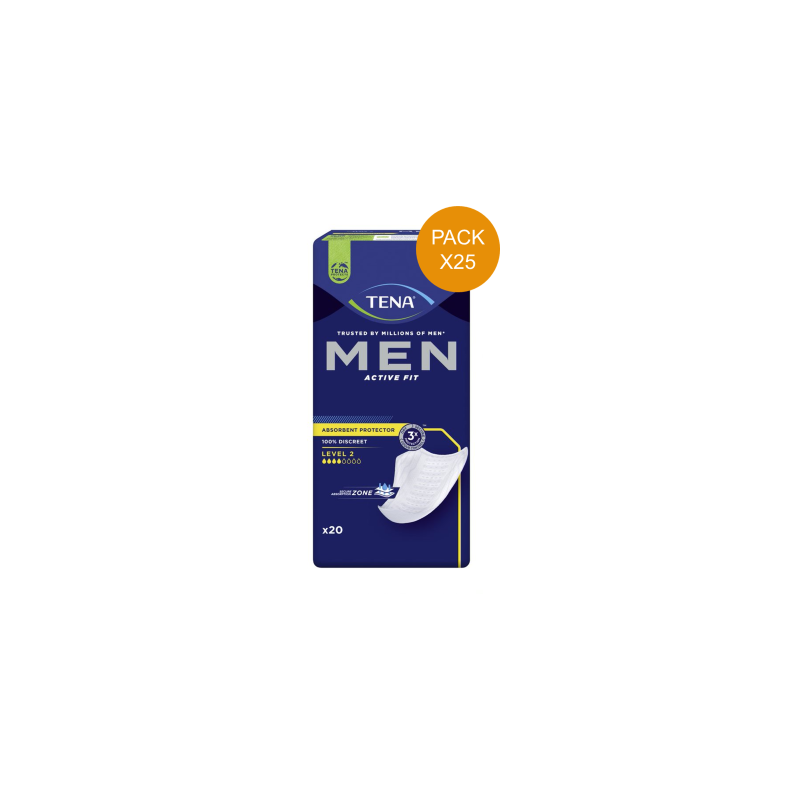 Protection urinaire homme - TENA Men Niveau 2 - Pack Economique Tena Men - 1 Protection urinaire homme - TENA Men Niveau 2 - Pack Economique Tena Men - 1
