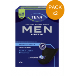 Protection urinaire homme - TENA Men Extra Light - Pack de 2 sachets Tena Men - 1