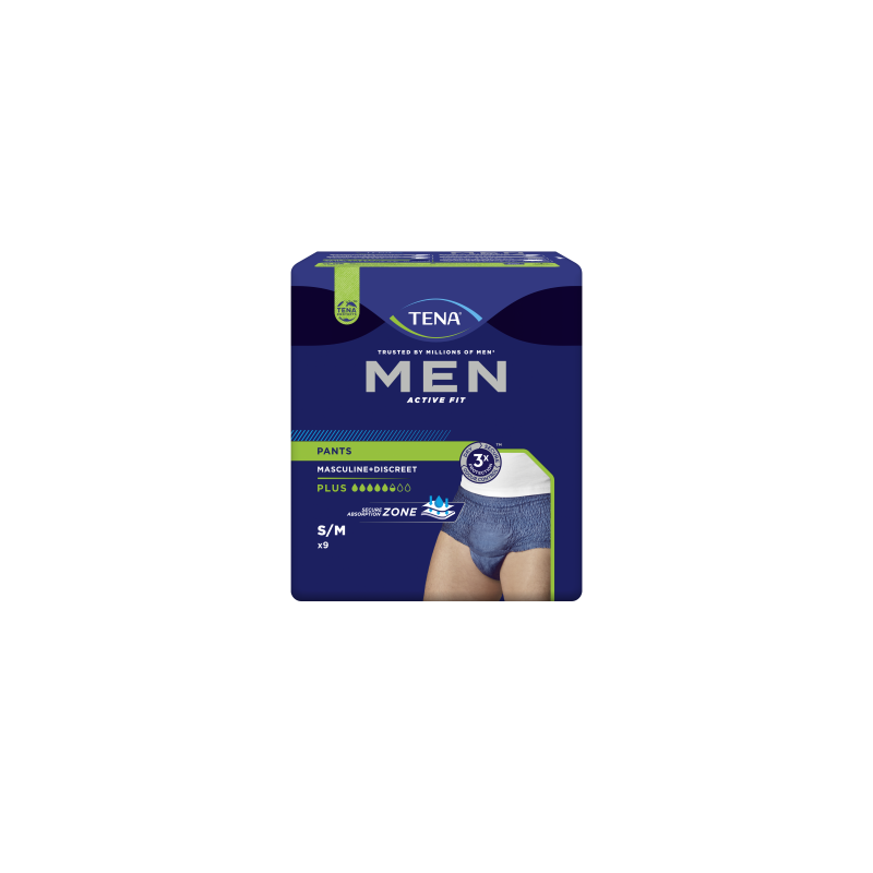 TENA Men Active Fit S/M - Protection urinaire homme