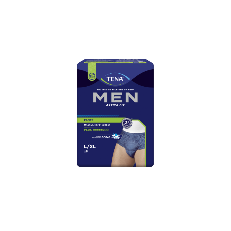Protection urinaire homme -TENA Men Active Fit - L Tena Men - 1