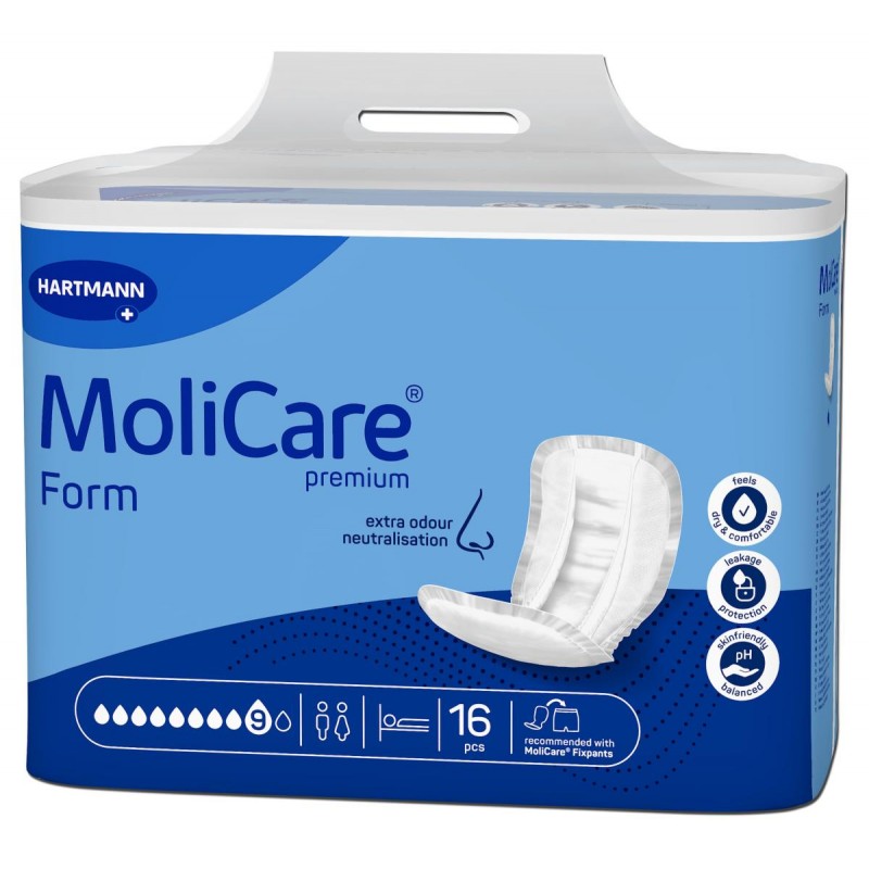 Protection urinaire anatomique - Hartmann Molicare Premium Form Maxi - 9 gouttes Hartmann MoliCare Premium Form - 2