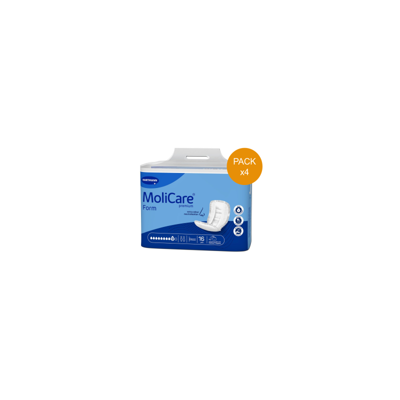 copy of Protection urinaire anatomique - Hartmann Molicare Premium Form Maxi - 9 gouttes - Pack de 4 sachets Hartmann MoliCare P copy of Protection urinaire anatomique - Hartmann Molicare Premium Form Maxi - 9 gouttes - Pack de 4 sachets Hartmann MoliCare P