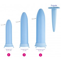 Dilatateurs vaginaux Velvi - kit Maxi Soft Velvi - 1