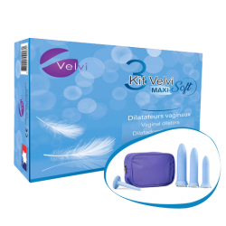 Dilatateurs vaginaux Velvi - kit Maxi Soft Velvi - 1