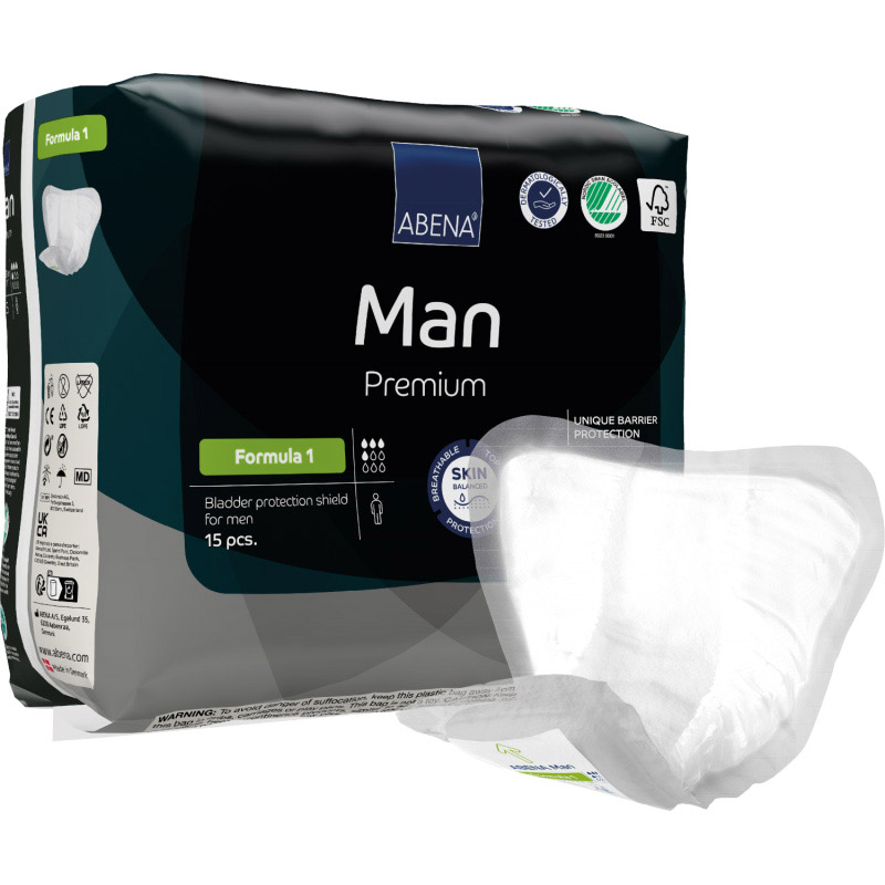 Protection urinaire homme - Abri-Man Premium Formula 1 Abena Abri Man - 1