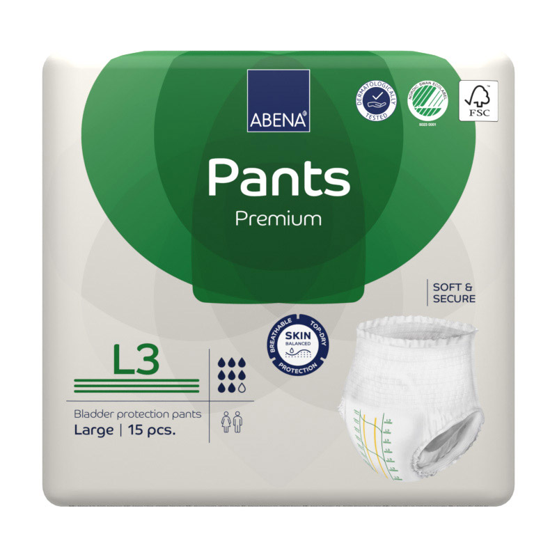 Slip Absorbant / Pants - Abena Pants L N°3 Abena Abri Flex - 2