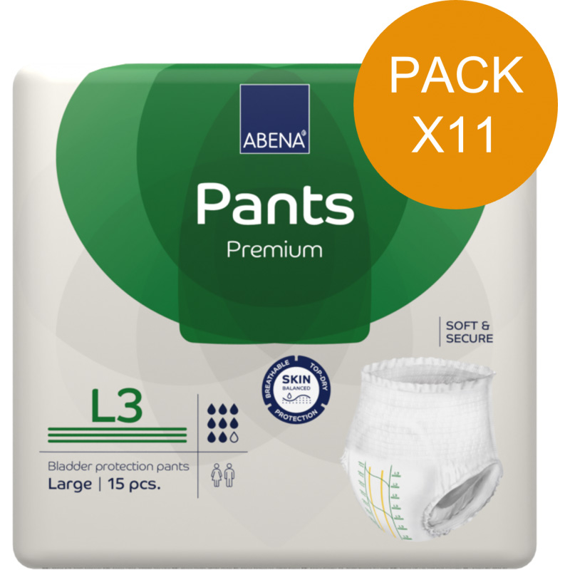 Slip Absorbant / Pants Abena pants L N°3 - Pack economique Abena Abri Flex - 1