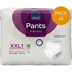 Slip Absorbant / Pants - Abena Pants XXL N°1 - Pack de 4 sachets Abena Abri Flex - 1