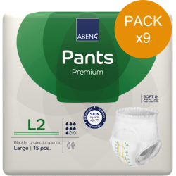 Slip Absorbant / Pants Abri-Flex L N°2 - Pack economique Abena Abri Flex - 1