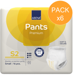 Abena Pants - Slip Absorbant / Pants - N°2 S - Pack de 6 sachets Abena Abri Flex - 1