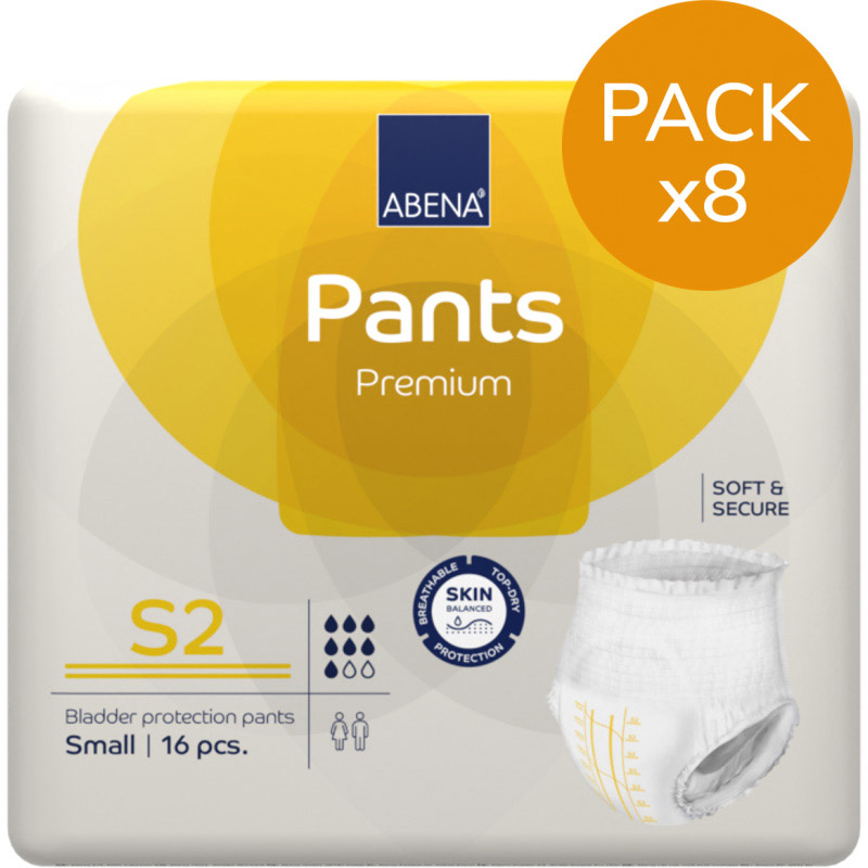 Slip Absorbant / Pants - Abri-Flex S N°2 - Pack économique Abena Abri Flex - 1