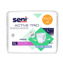 Seni Active Trio XL - Pack de 6 sachets - Slip absorbant / Pants Seni Active - 2