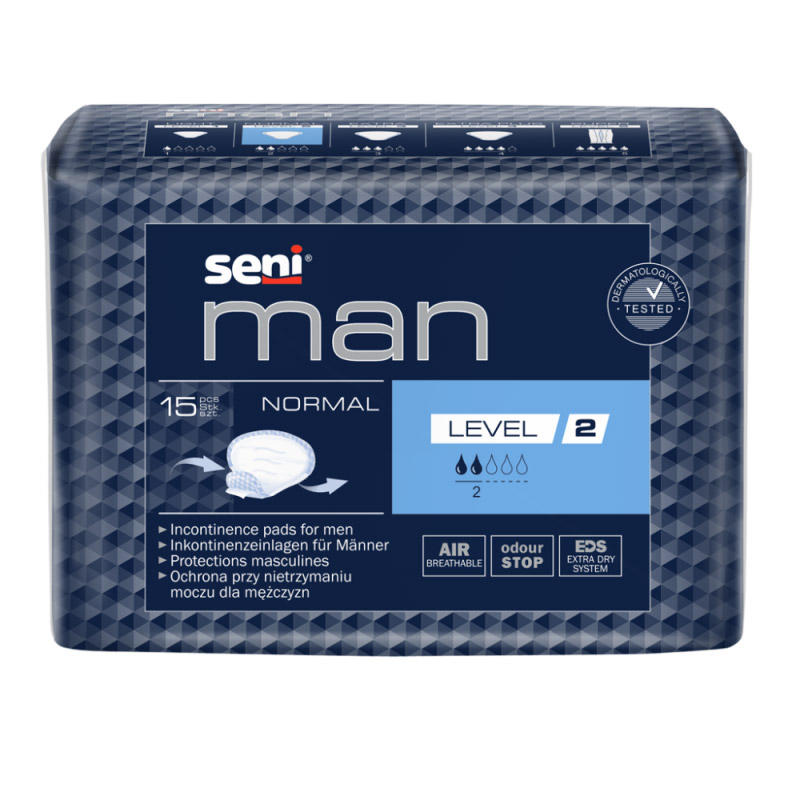 Seni Man Normal Level 2 - Protection urinaire homme Seni Man - 2