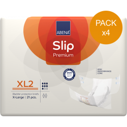 Abena Slip Premium XL N°2 - Couches adulte - Pack de 4 sachets Abena Abri Form - 1